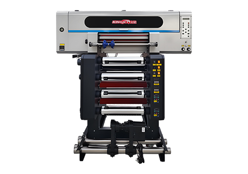 KJ-400GUV Gold Foil Stamping UV DTF Stickers Printer