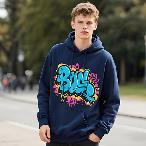 DTF clothing printer prints sweatshirts