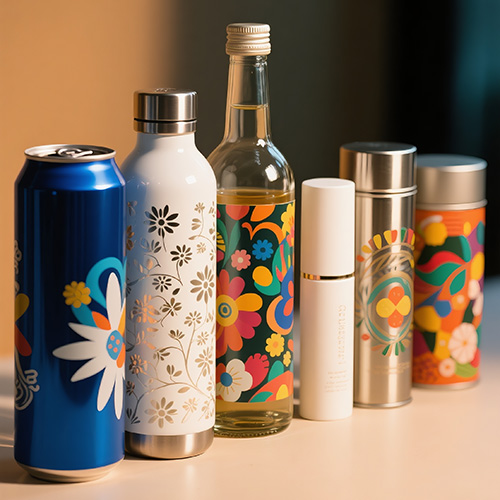 UV printer Prints various cylindrical and conical objects