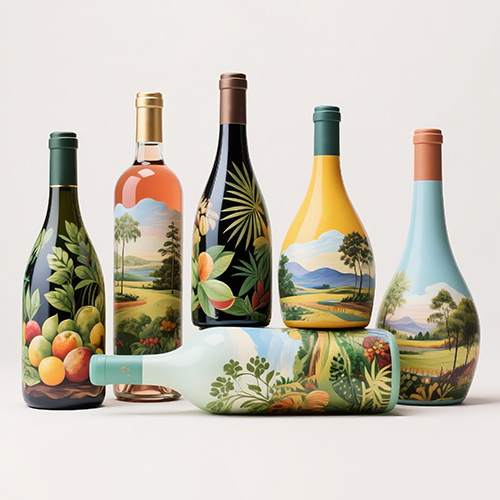 UV Cylinder Printer - Prints Wine Bottles - Vibrant Colors