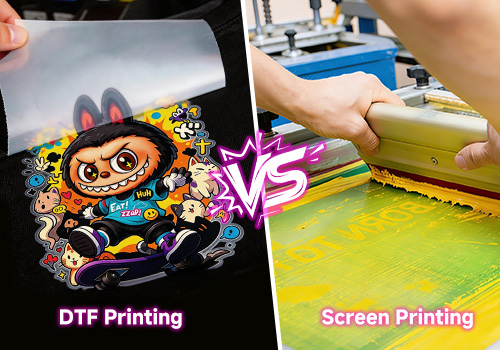 dtf printing vs screen printing which is better for your textile printing