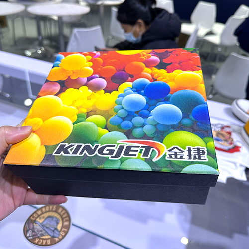 digital flock printer for box