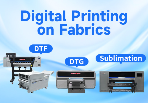 3 Types of Machines for Digital Printing on Fabrics