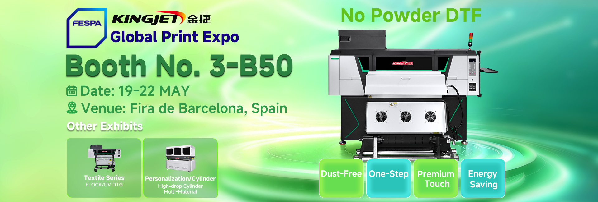KingJet Printer at FESPA Global Print Expo 2026