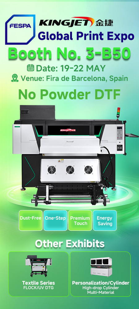 KingJet at FESPA Global Print Expo 2026, spain