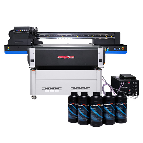 KingJet UV flatbed printer for rigid substrates